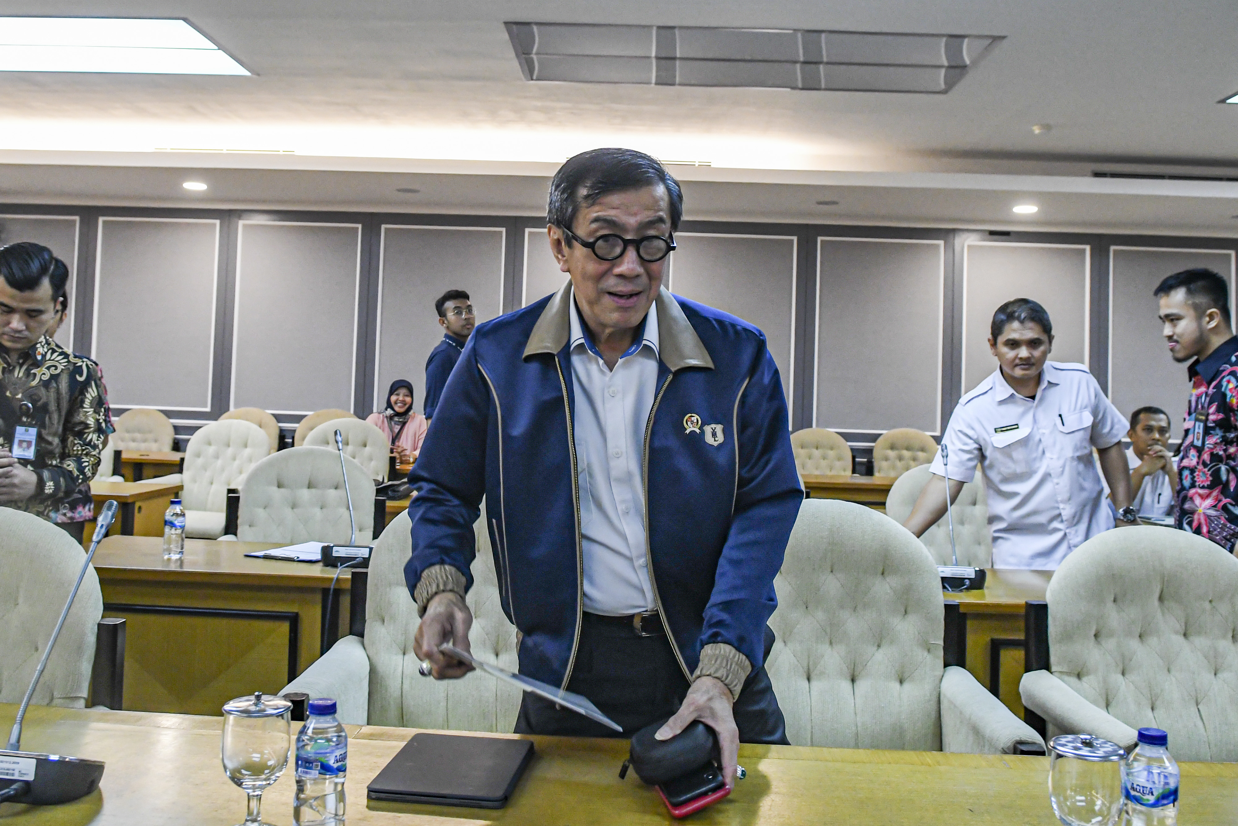 Menteri Hukum dan HAM Yasonna H Laoly