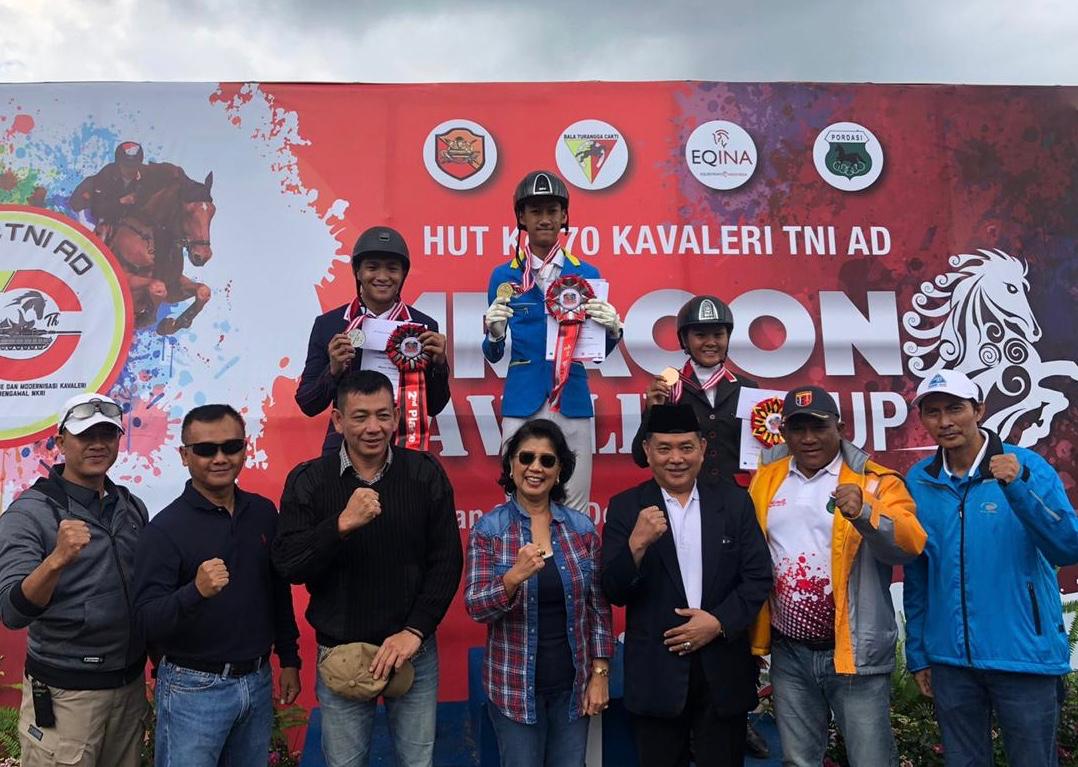 M. Akbar Kurniawan di ajang Aragon Kavaleri Cup 2020