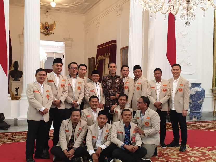PP Pemuda Muhammadiyah Silaturahmi Kebangsaan dengan Jokowi