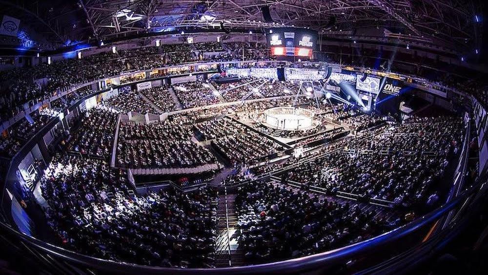 Suasana ajang yang digelar oleh One Championship.