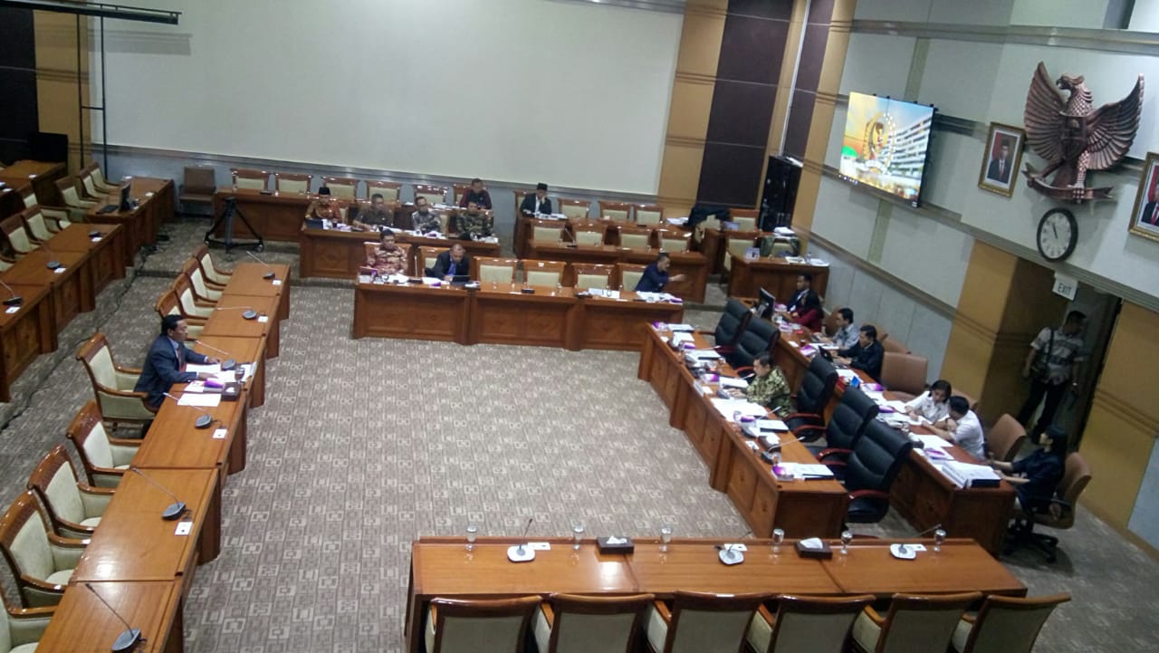 Komisi III DPR tengah melakukan fit and proper test calon hakim ad hoc tipikor, Ansori