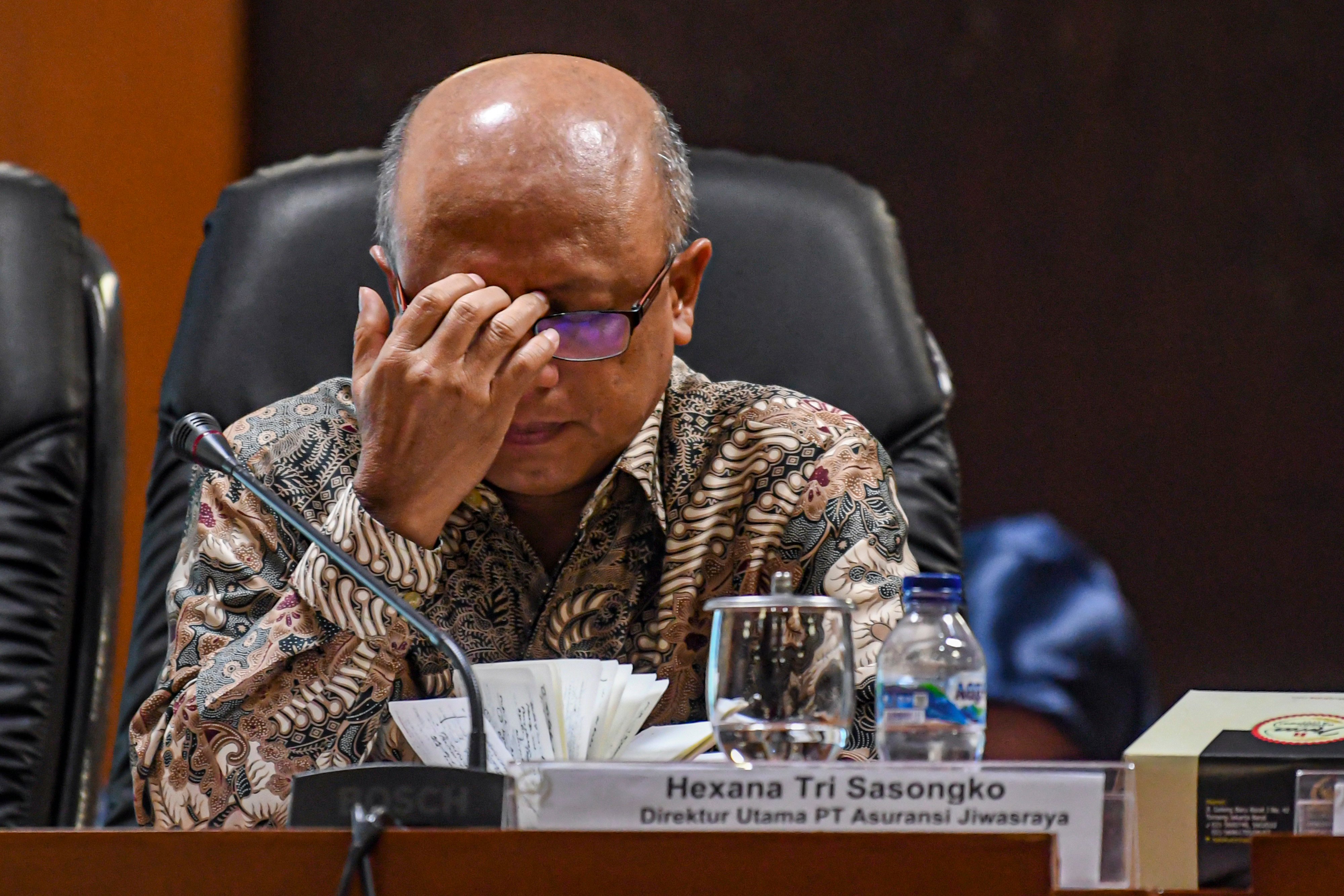 Direktur Utama PT. Jiwasraya Hexana Tri Sasongko