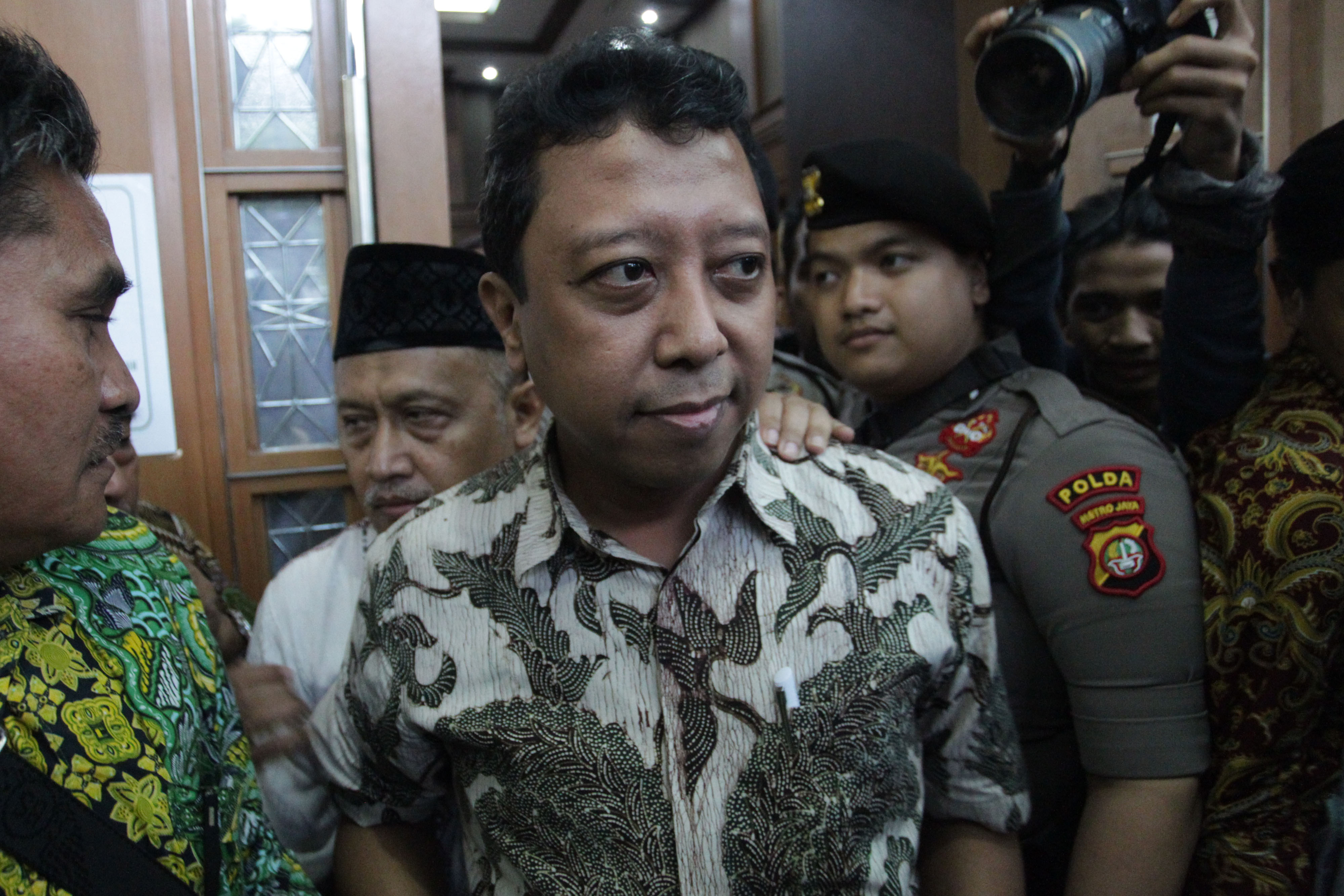 Terdakwa kasus suap jual beli jabatan di Kementrian Agama Muhammad Romahurmuziy