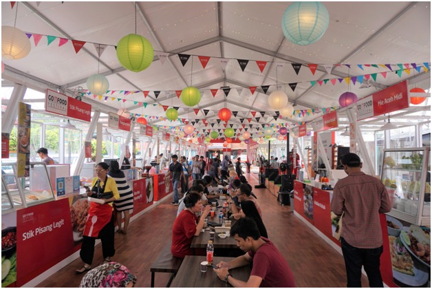 Suasana GoFood Festival Kuningan City