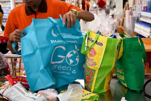 ilustrasi tas pakai ulang