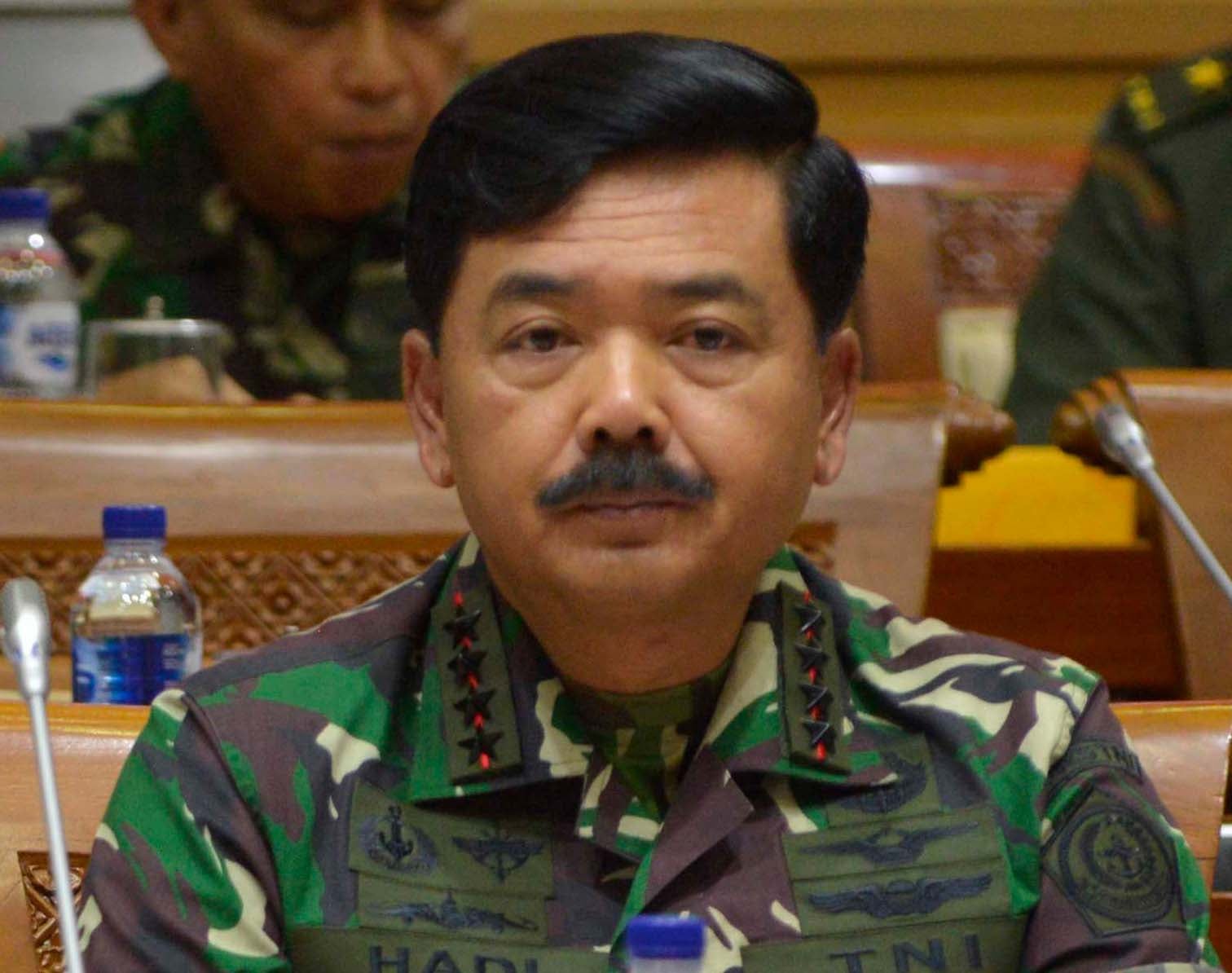 Panglima TNI Marsekal TNI Hadi Tjahjanto.