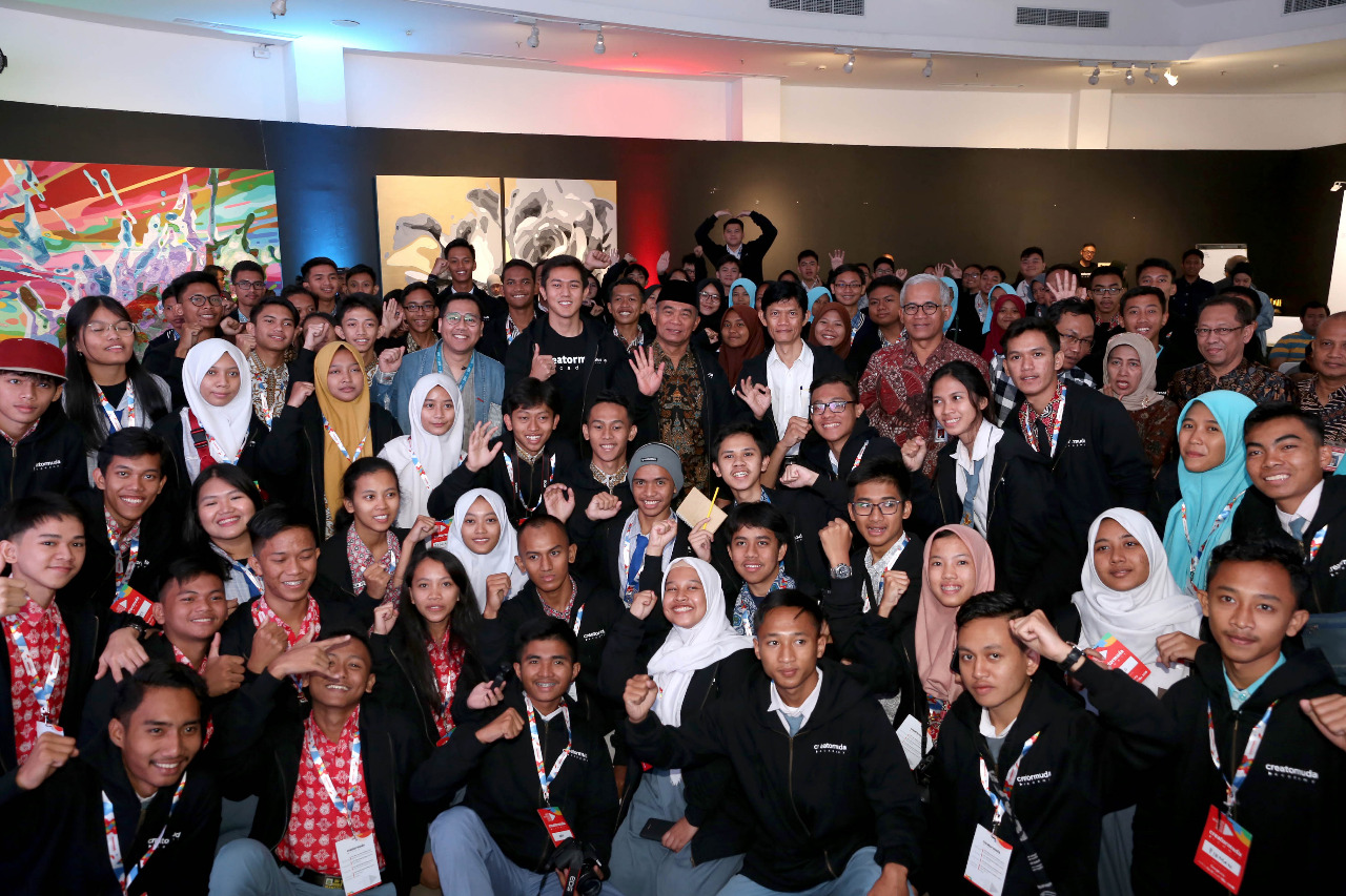 menko PMK Muhadjir Effendy di ajang Creator Muda Summit 2020 