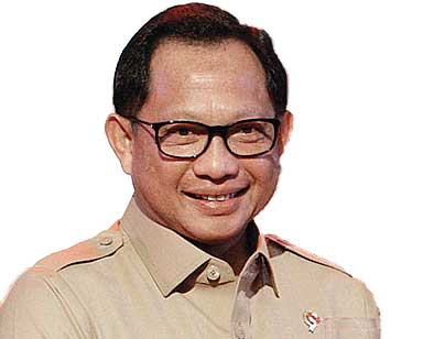 Menteri Dalam Negeri,Tito Karnavian.
