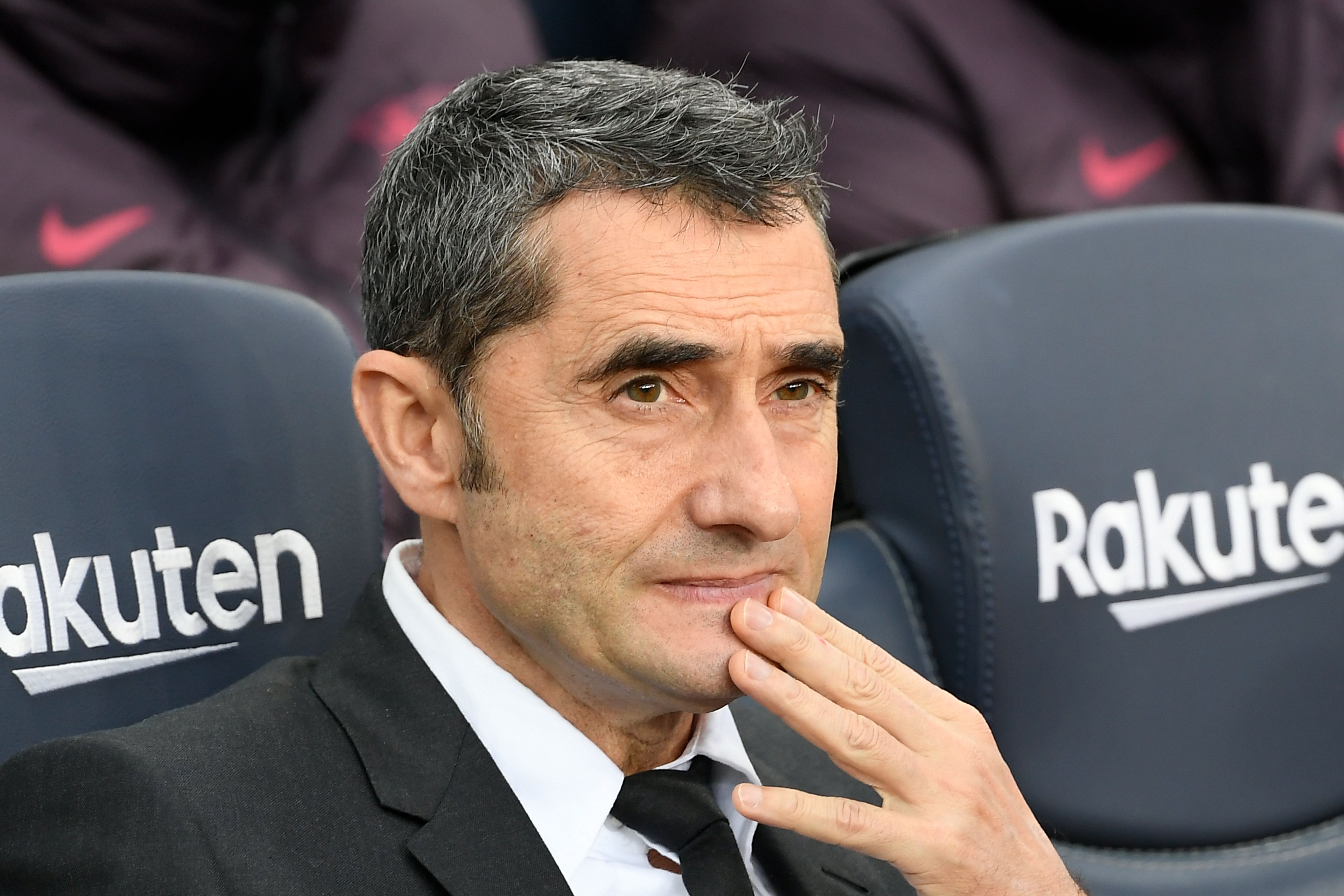 Pelatih Barcelona Ernesto Valverde