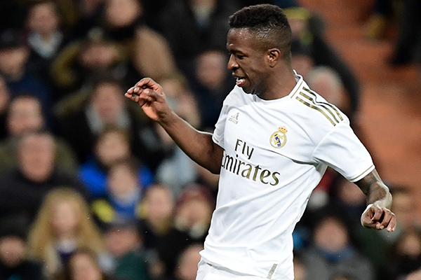 Penyerang muda Real Madrid asal Brasil Vinicius Junior