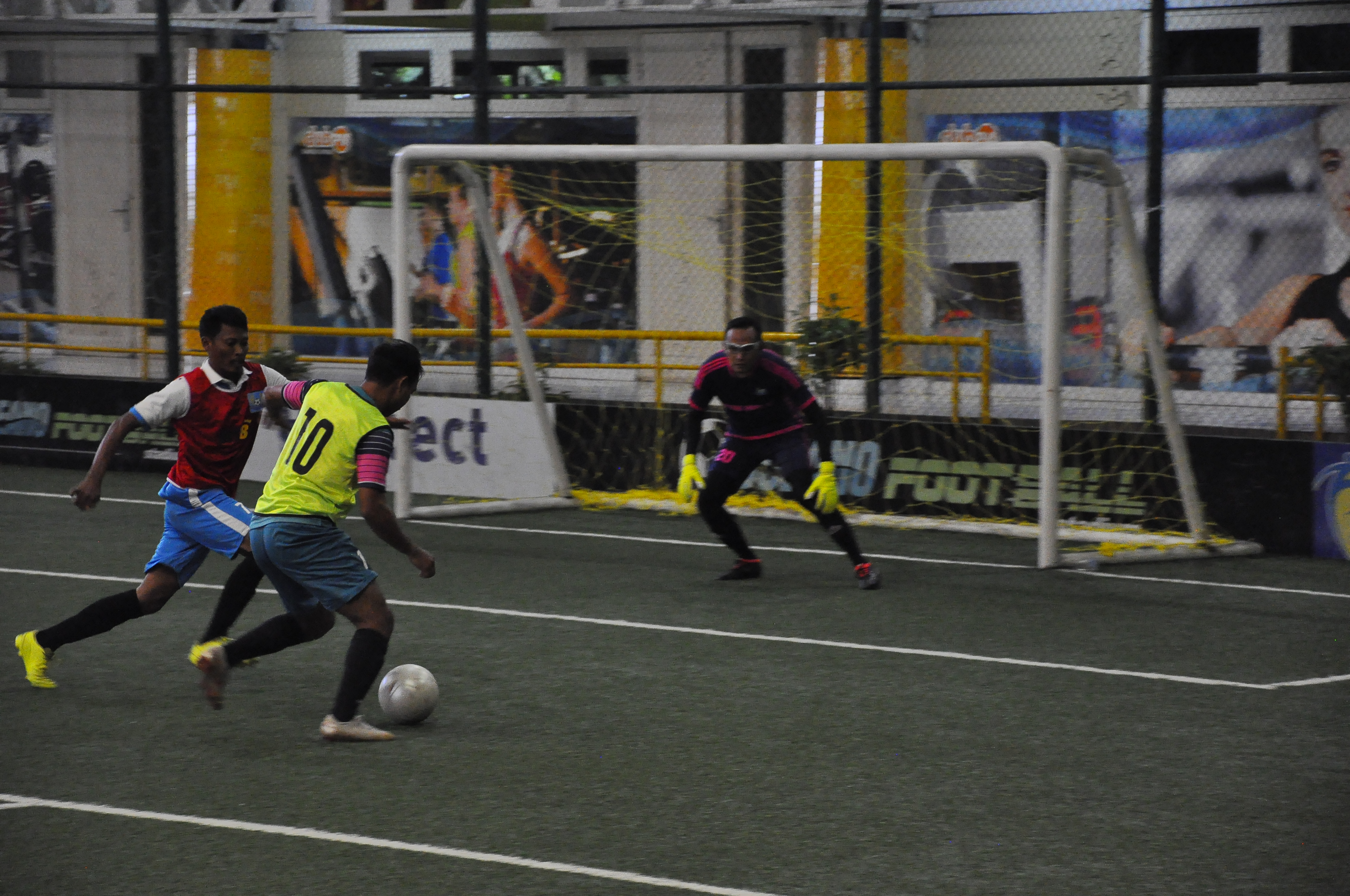 Ilustrasi turnamen 7 A Side Soccer.