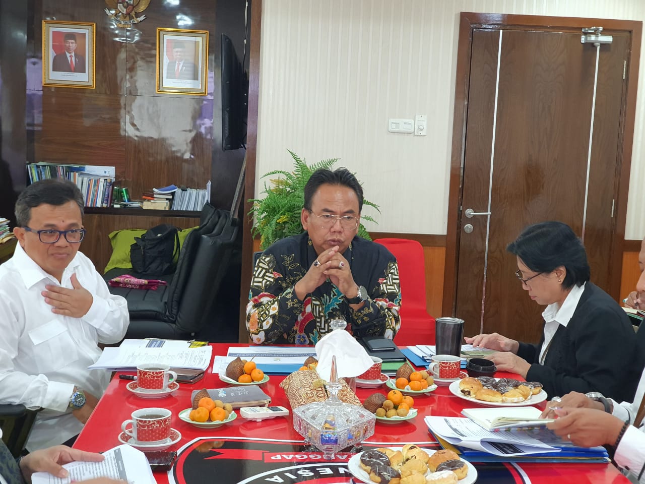 Direktur Jenderal Perlindungan dan Jaminan Sosial Kementerian Sosial (Kemensos) Harry Hikmat