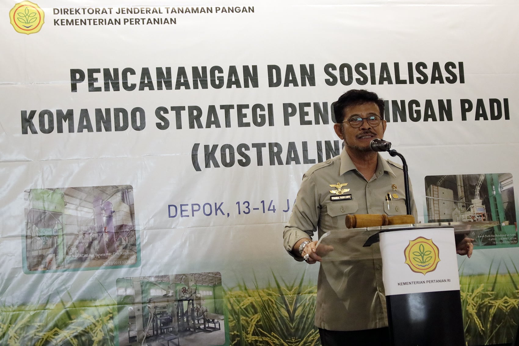 Menteri Pertanian Syahrul Yasin Limpo 