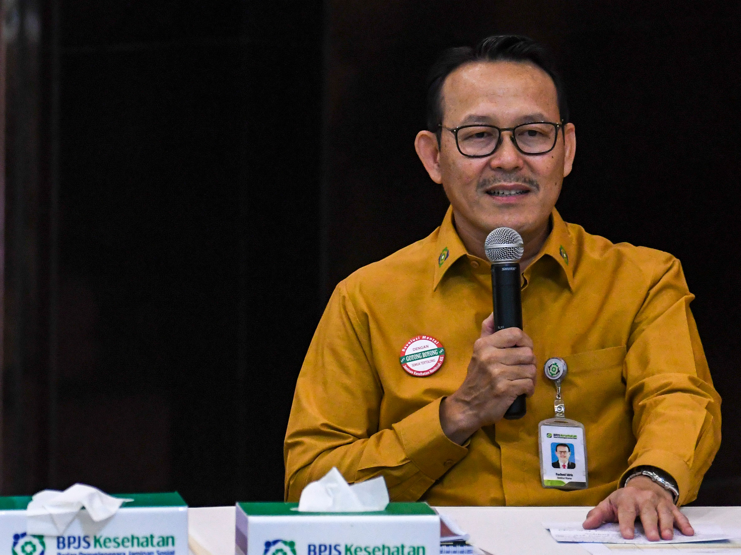  Direktur Utama BPJS Kesehatan Fachmi Idris