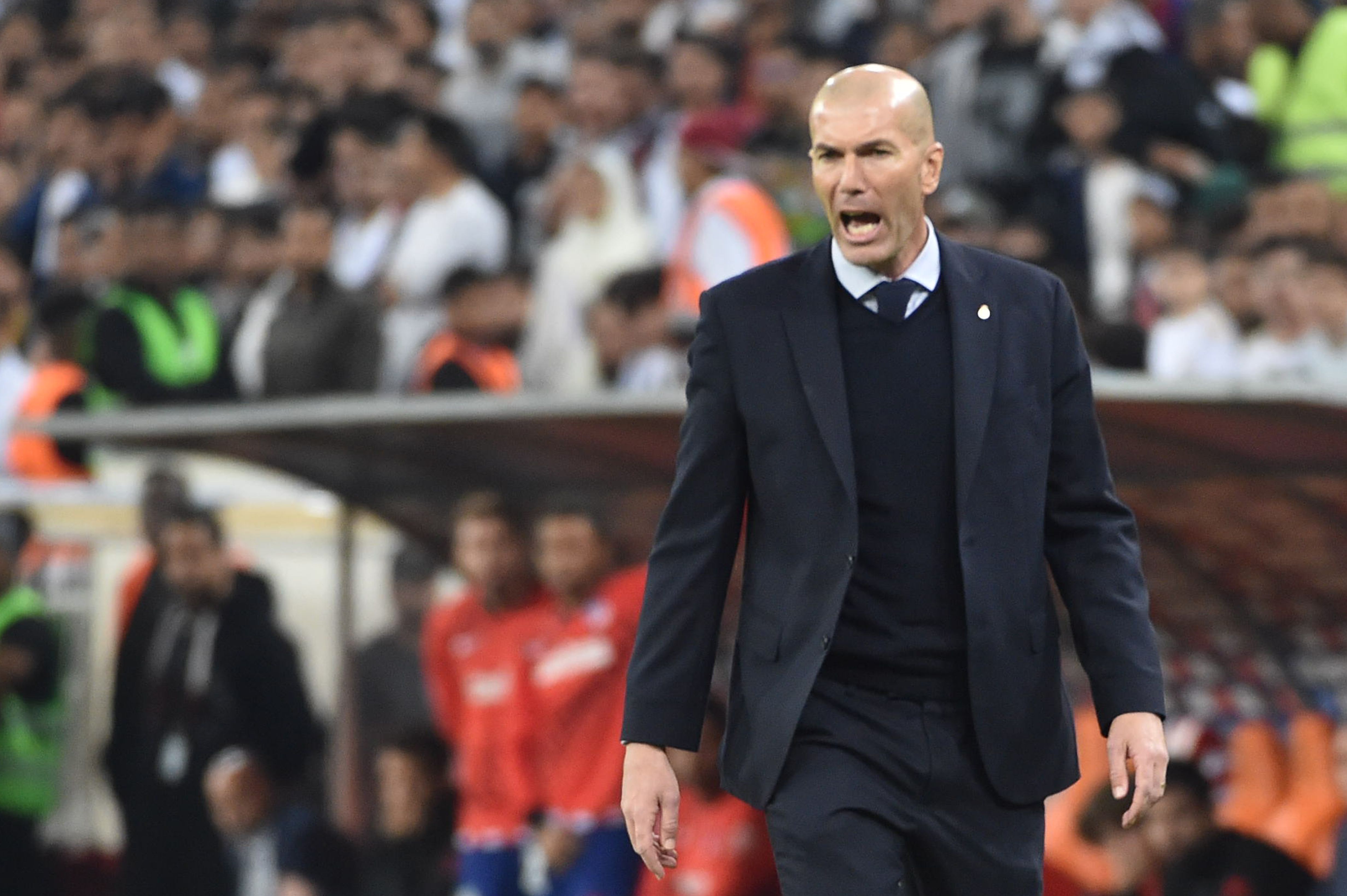 Pelatih Real Madrid Zinedine Zidane