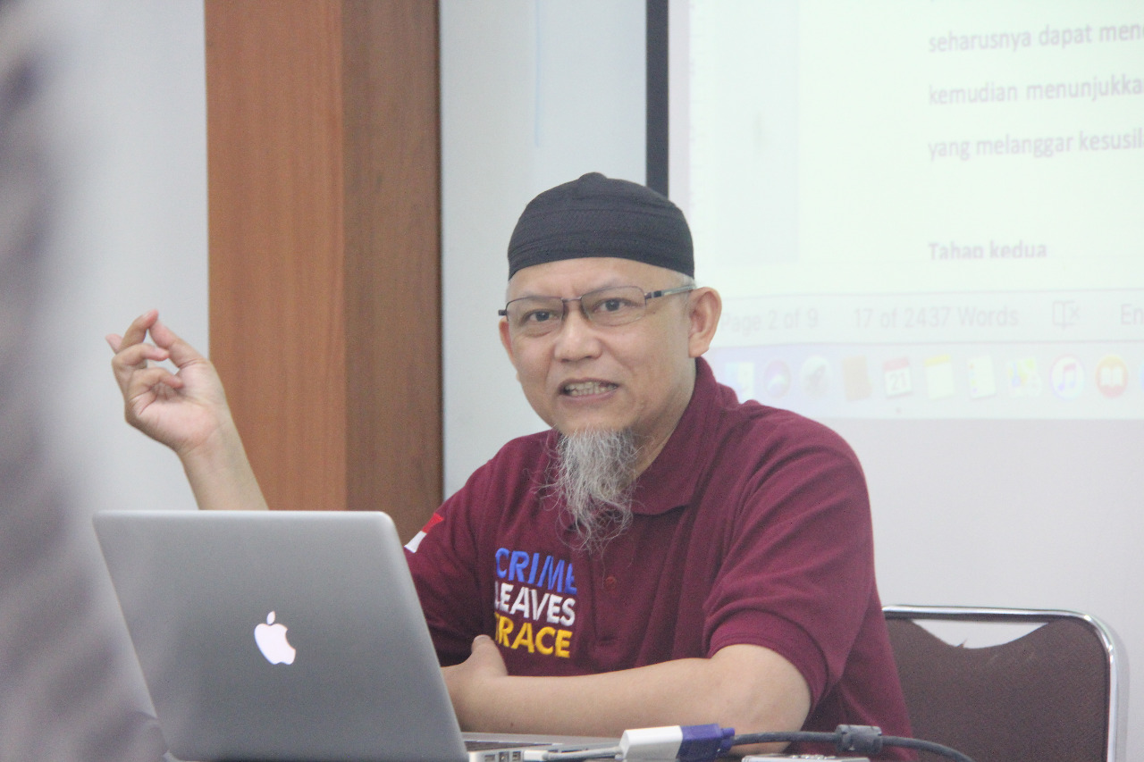 Kepala Pusat Studi Forensik Digital Universitas Islam Indonesia (UII) Yogyakarta, Yudi Prayudi 