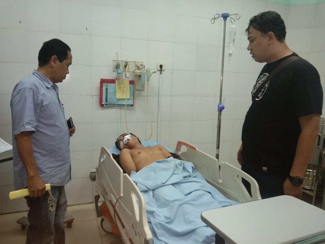 Indra Nasution meninggal dunia setelah dianiaya oleh  Nelson Panjaitan dan Agung Panjaitan di halaman SMP Medan Putri, Rabu (29/1/2020).