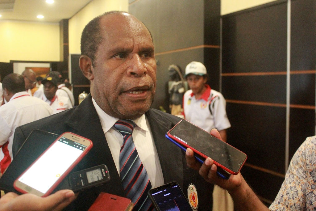 Ketua Harian PB PON XX Papua, Yunus Wonda. 
