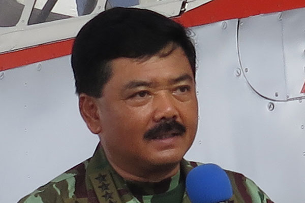 Panglima TNI Marsekal Hadi Tjahjanto
