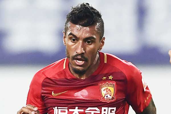 Pemain Guagzhou ­Evergrande, Paulinho.