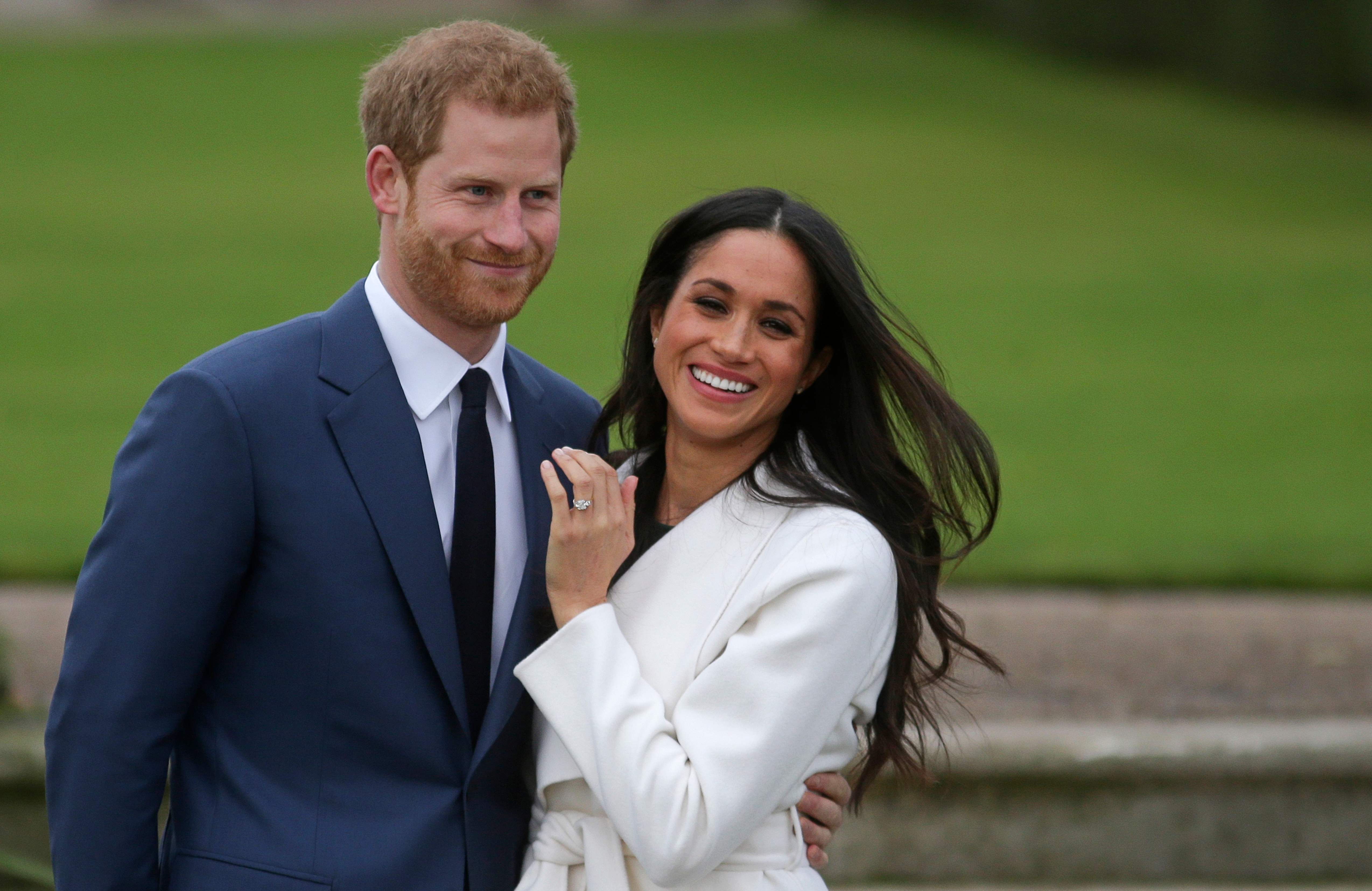 Pangeran Harry dan istrinya Meghan