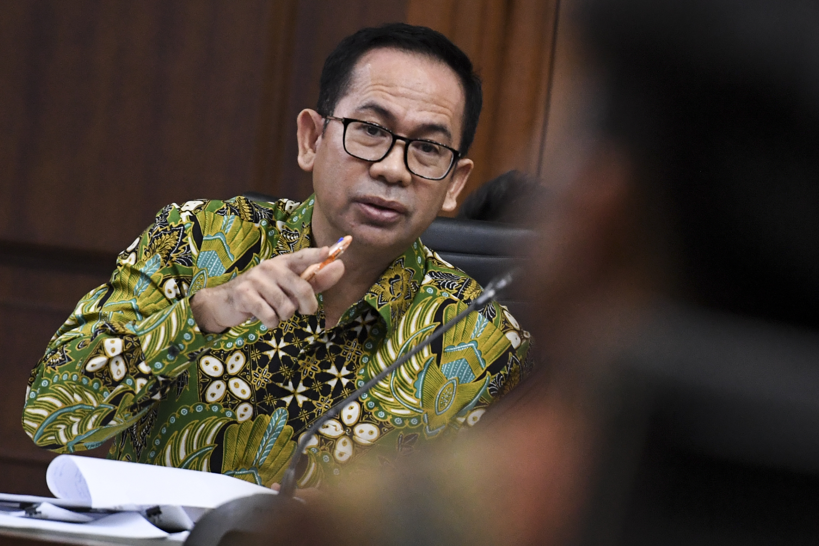 Terdakwa kasus korupsi pengadaan alat kesehatan di Provinsi Banten Tubagus Chaeri Wardana (Wawan)