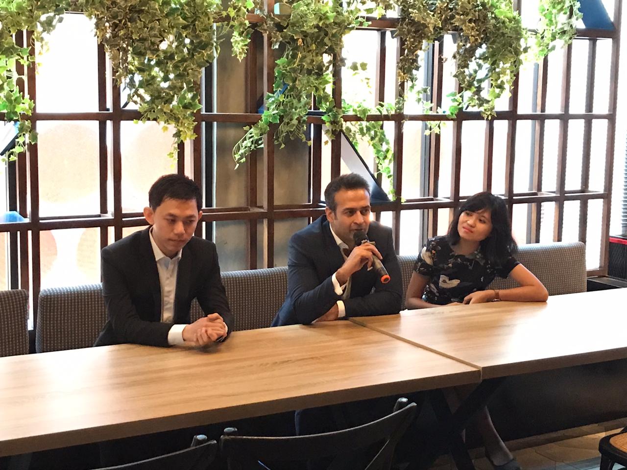 Direktur Utama Amar Bank Vishal Tulsian menjelaskan soal IPO 