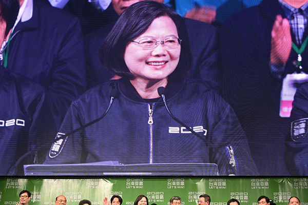 Tsai Ing-Wen Presiden terpilih Taiwan