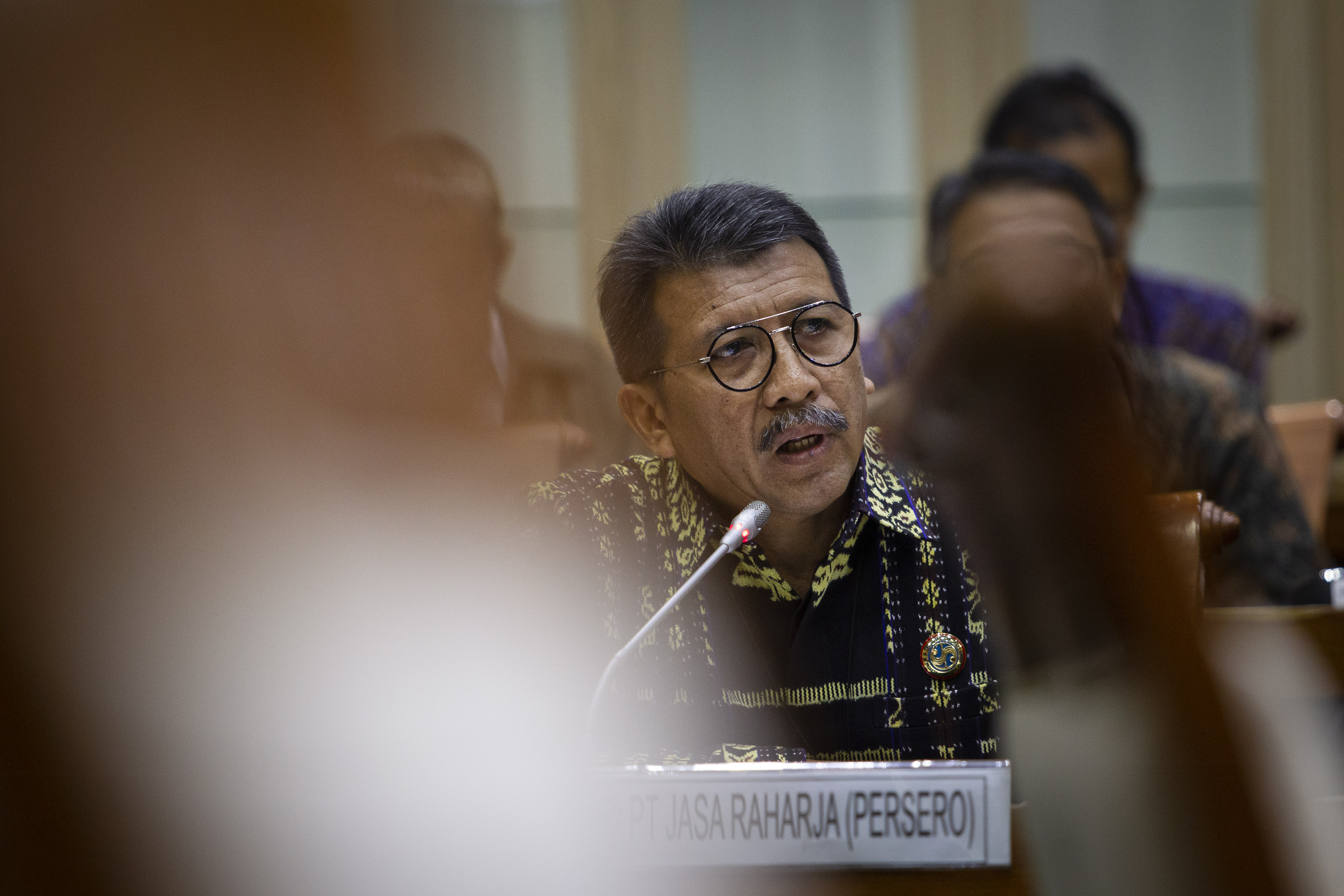 Direktur Utama PT Jasa Raharja (Persero) Budi Rahardjo Slamet