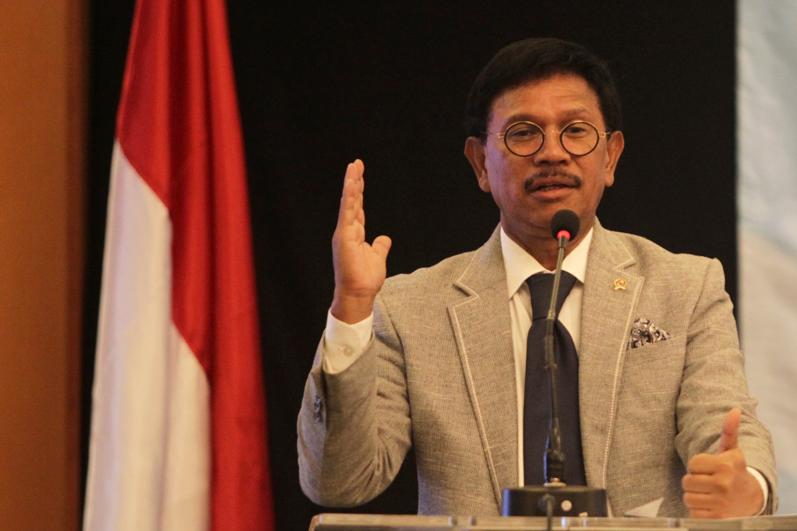 Menteri Komunikasi dan Informatika (Menkominfo) Republik Indonesia Johnny G Plate