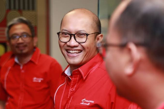 Dirut PT Telkomsel Setyanto Hantoro.
