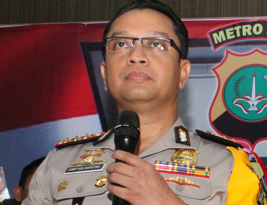 Kepala Bagian Penerangan Umum Mabes Polri Komisaris Besar Asep Adisaputra