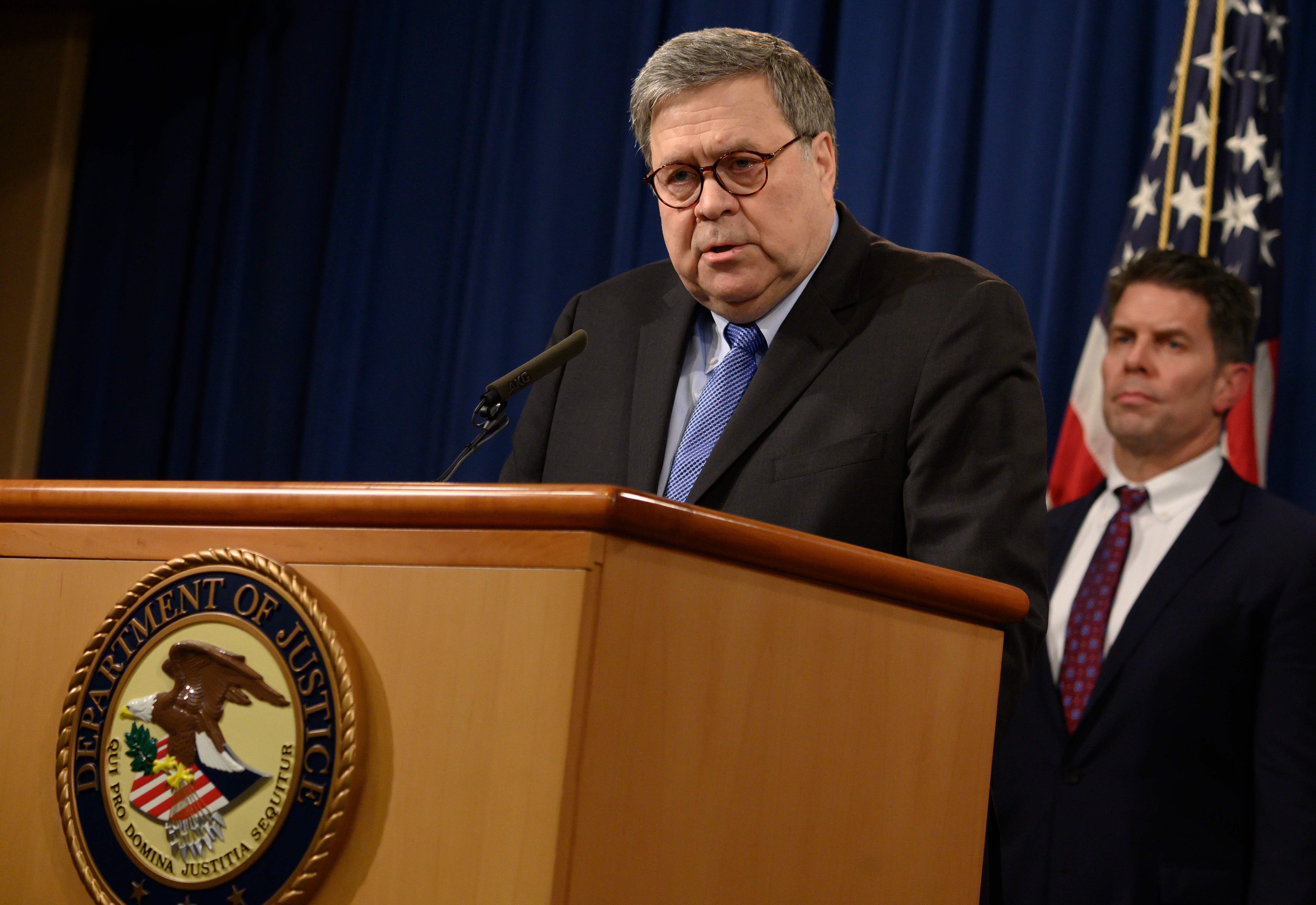 Jaksa Agung AS William Barr