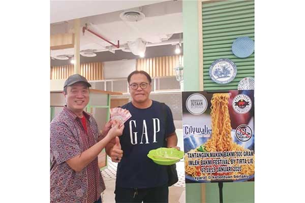 Menyantap 23 Bakmi Ramaikan Imlek Festival