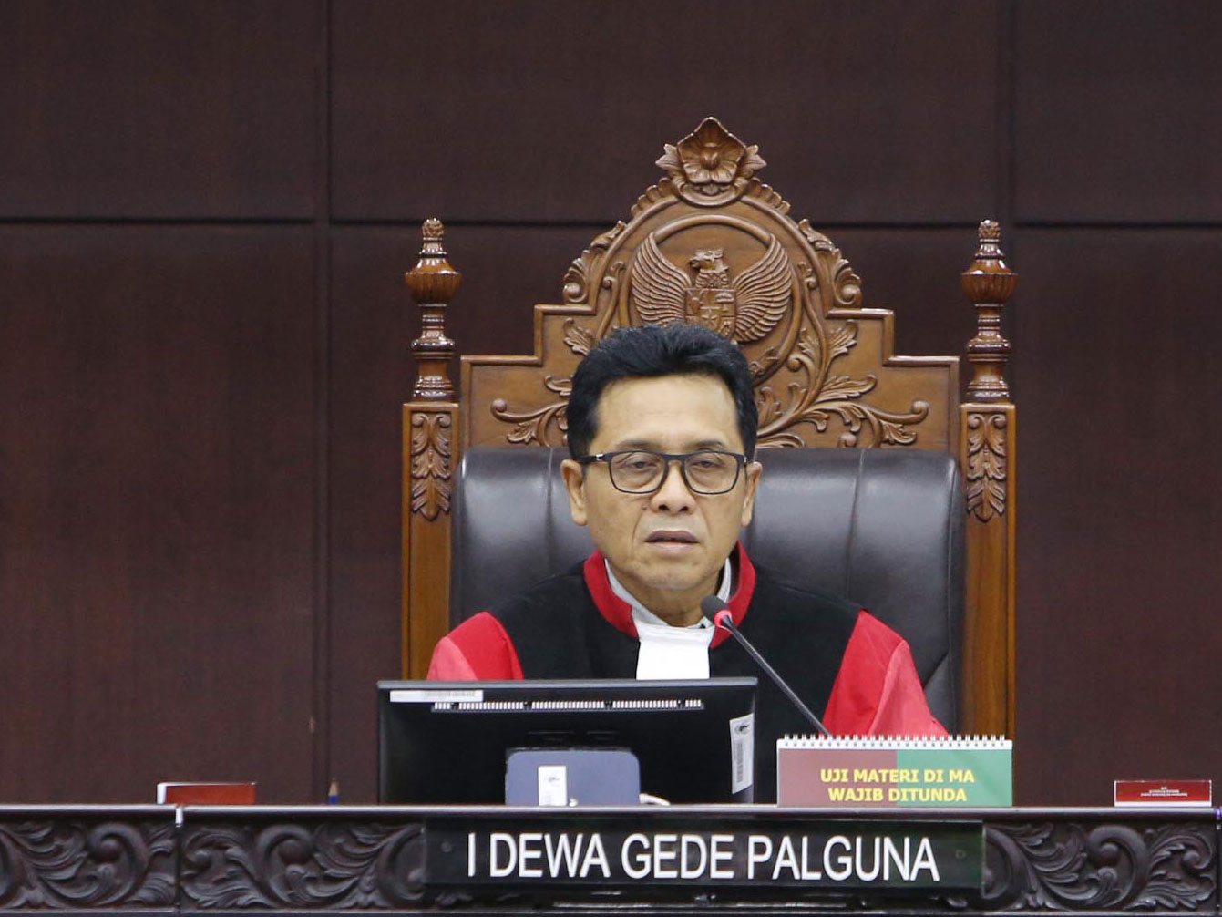 Hakim Konstitusi Republik Indonesia hakim I Dewa Gede Palguna