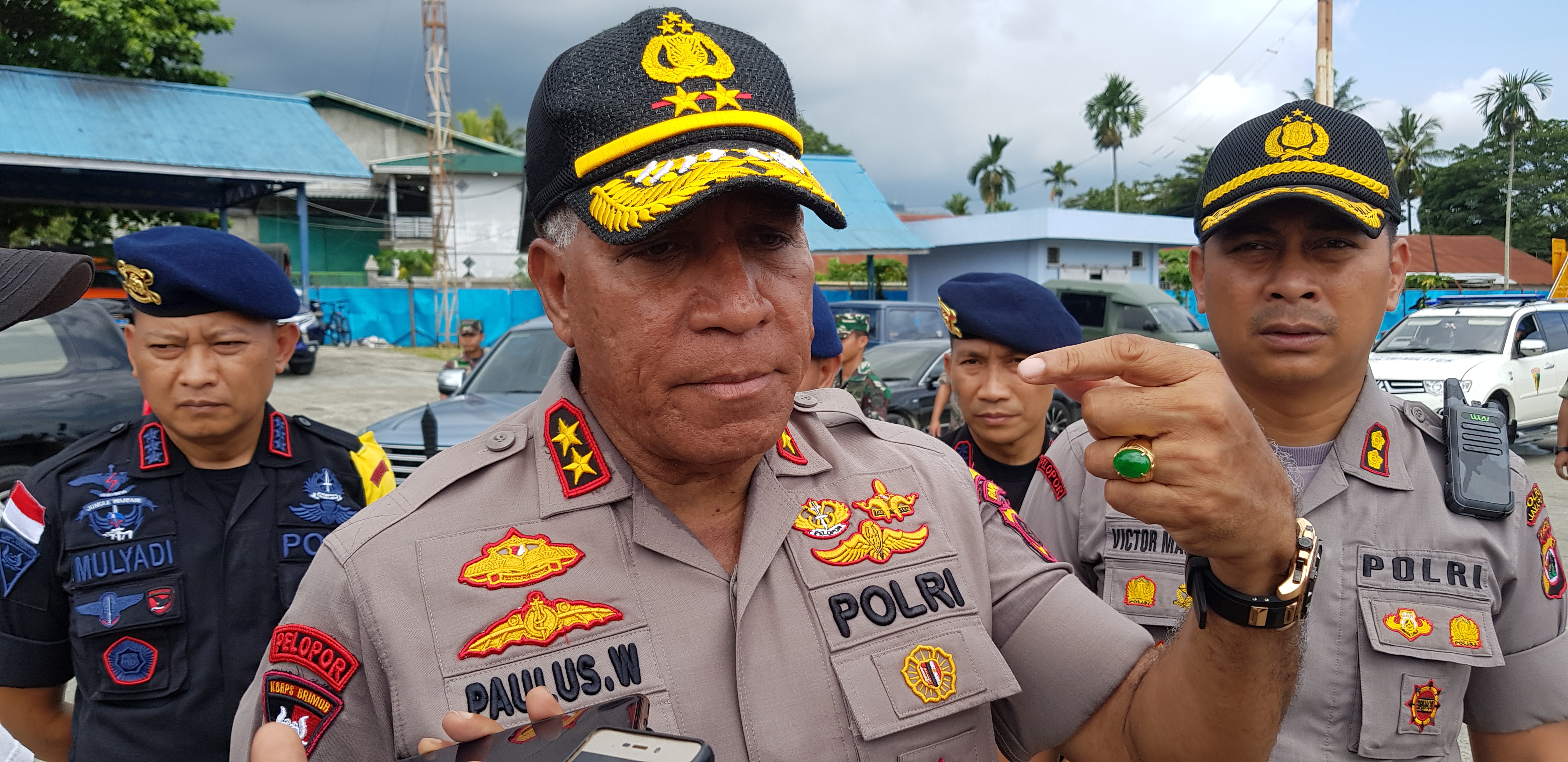 Kapolda Papua Irjen Paulus Waterpauw