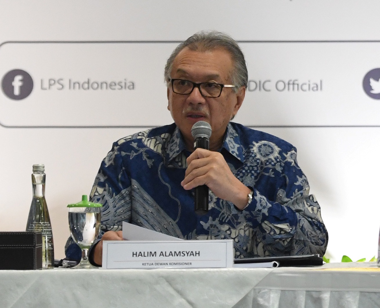 Ketua Dewan Komisioner LPS Halim Alamsyah