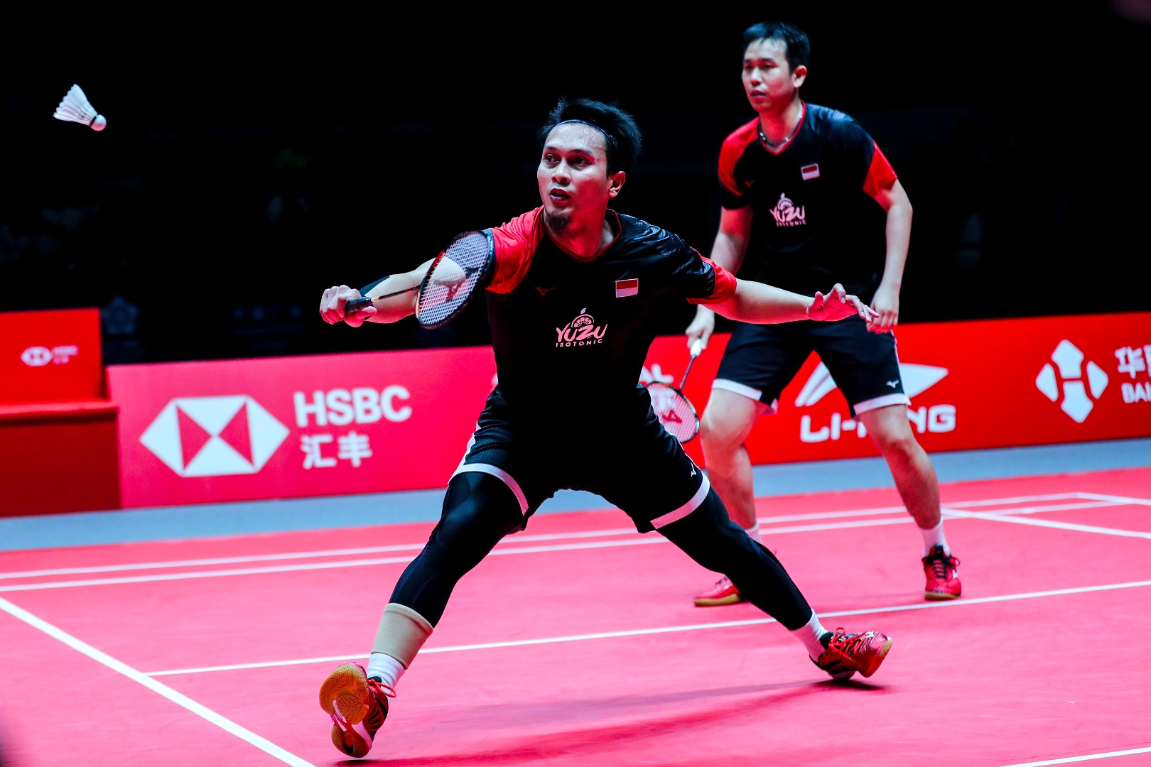 pasnagan ganda putra Indonesisa Muhammad  Ahsan/Hendra Setiawan