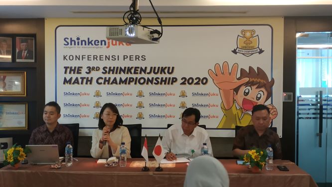 Shinkenjuku mengumumkan penyelenggaraan olimpiade matematika tingkat nasional