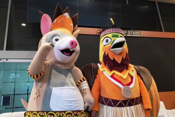 Maskot PON 2020, Drawa dan Kangpho.