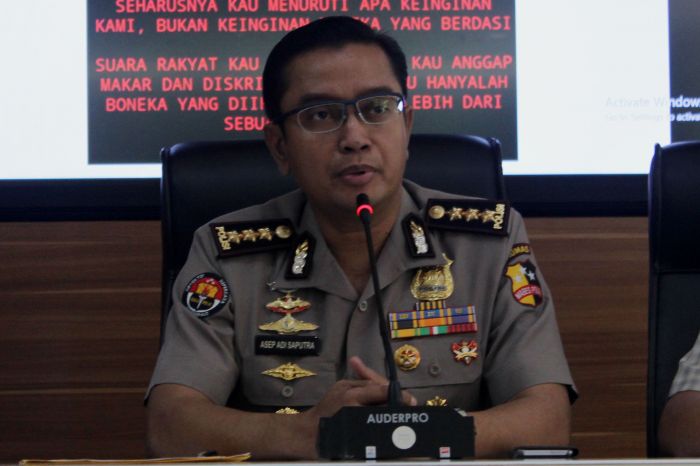 Kepala Bagian Penerangan Umum Mabes Polri, Komisaris Besar Pol Asep Adi Saputra.