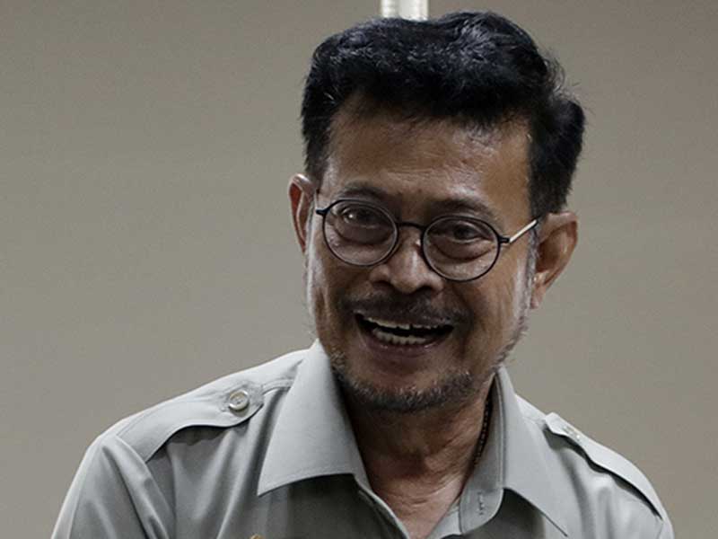 Menteri Pertanian Syahrul Yasin Limpo