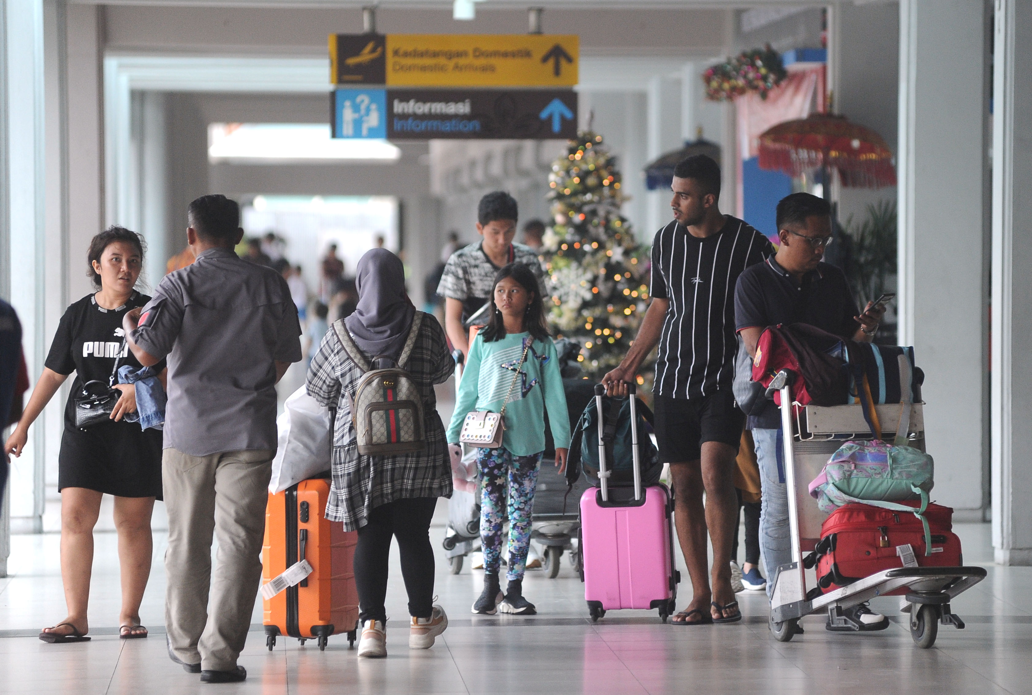 Ilustrasi: Puncak arus balik di Bandara Ngurah Rai Bali