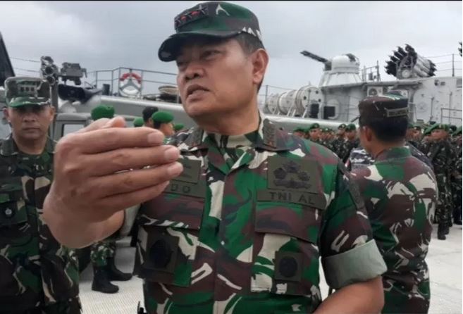 Panglima Komando Gabungan Wilayah Pertahanan I (Pangkogabwilhan I) Laksamana Madya TNI Yudo Margono