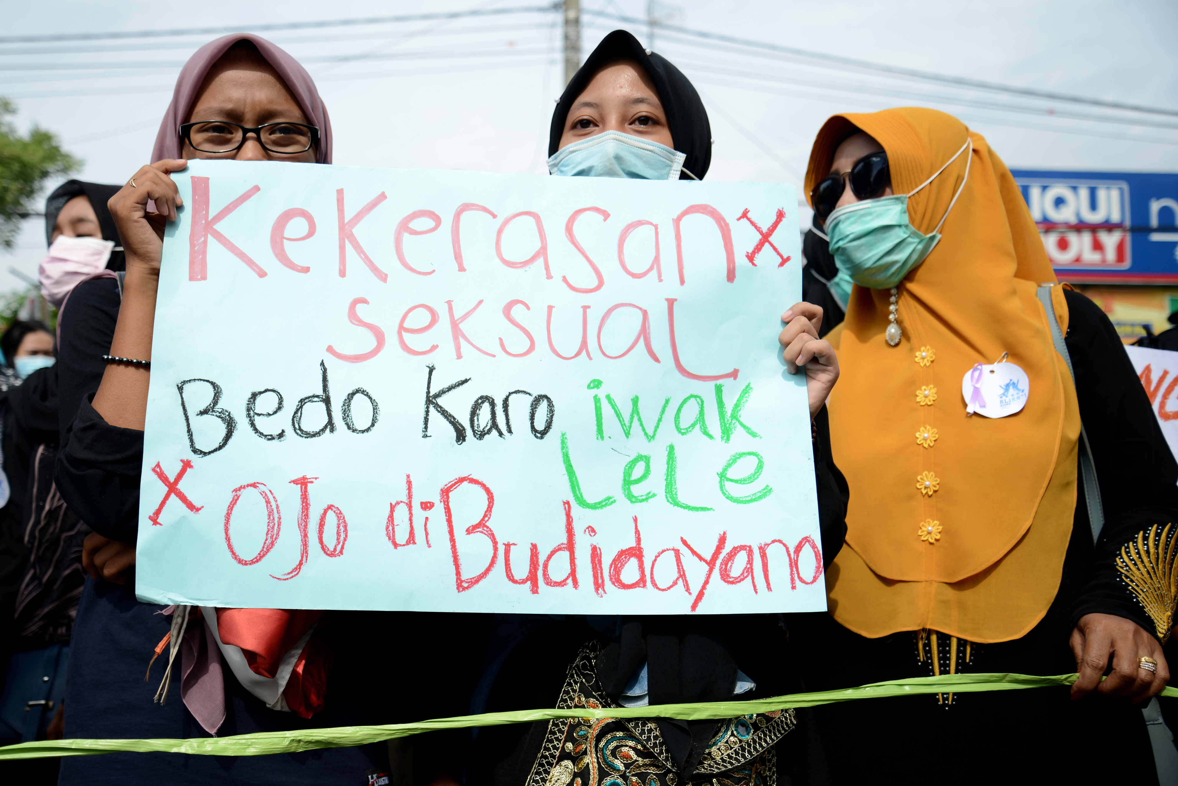 Ilustrasi: Warga Jombang unjuk rasa lawan kekerasan seksual