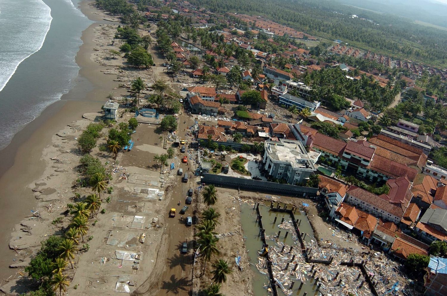 Gempa  magnitudo 4,5 mengguncang Kabupaten Pangandaran, Sabtu (11/1) pada pukul 05.06 WIB.