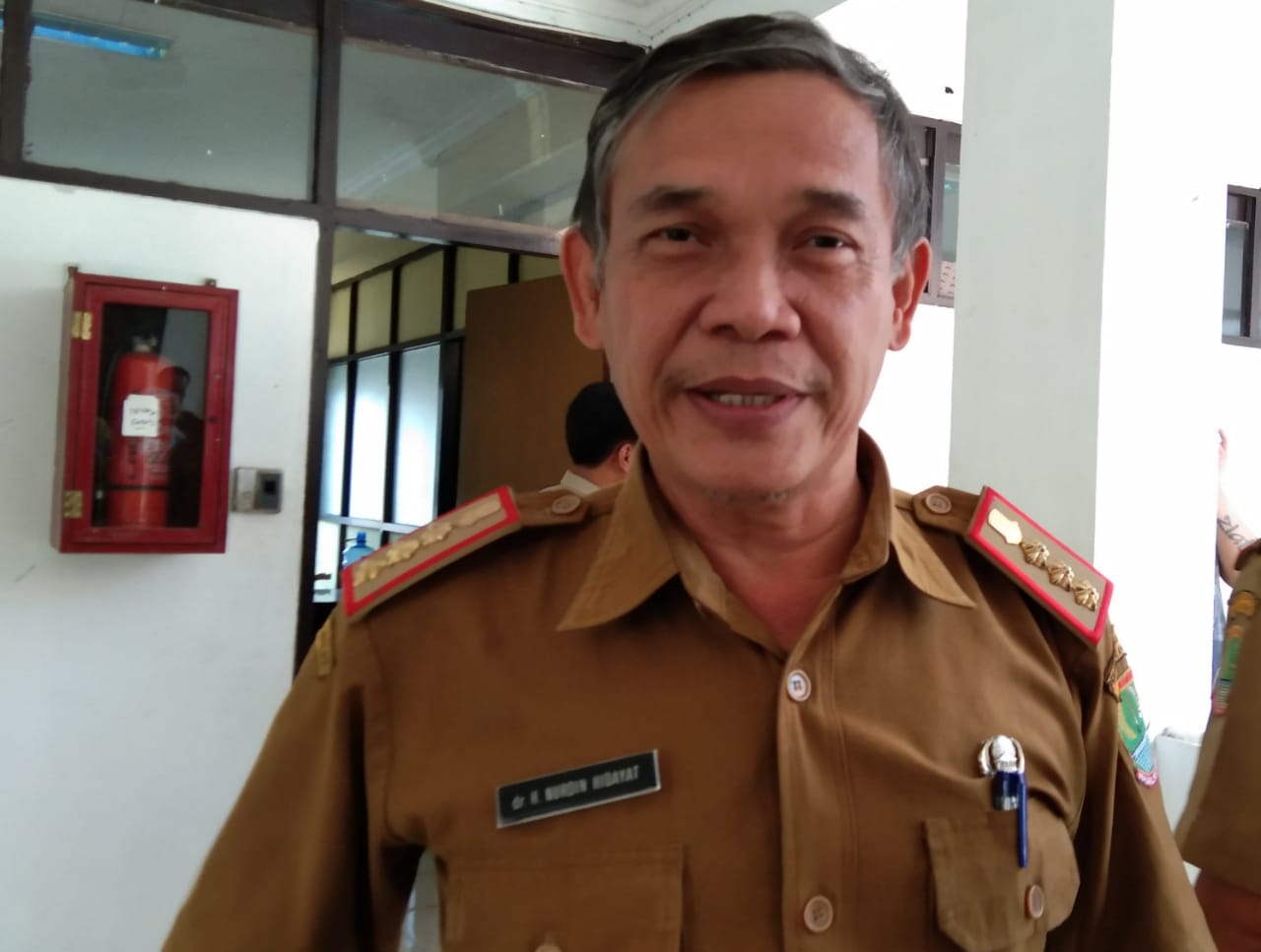 Plt Kepala Dinas Kesehatan Kabupaten Karawang Nurdin Hidayat