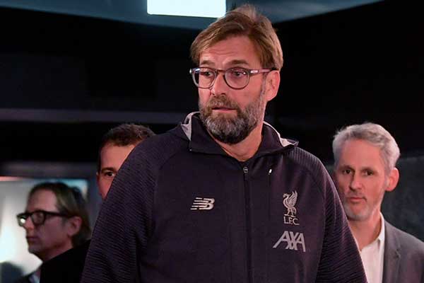 Pelatih Liverpool Juergen Klopp.