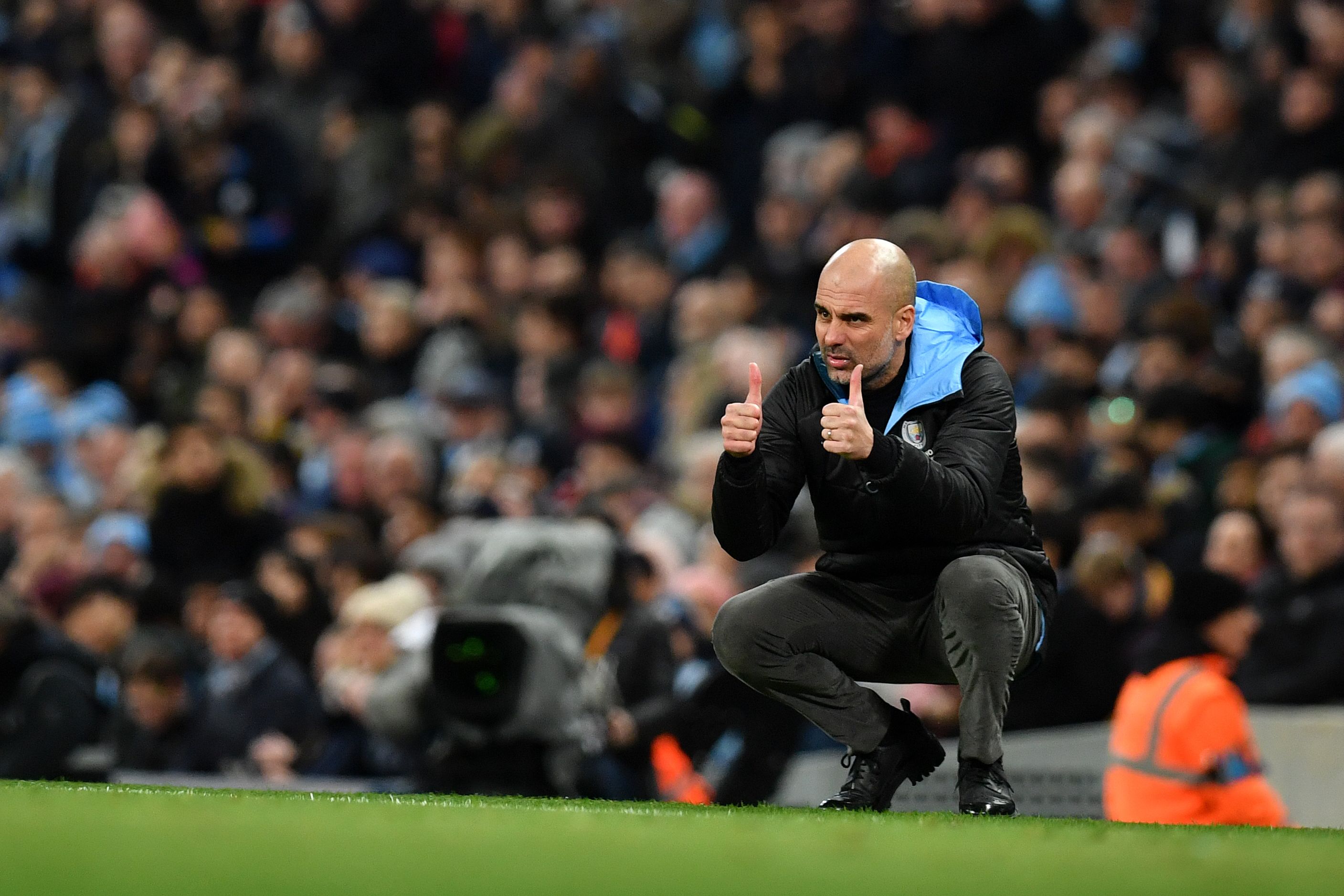 Pelatih Manchester CityPep Guardiola