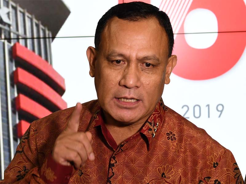 Ketua KPK Firli Bahuri.